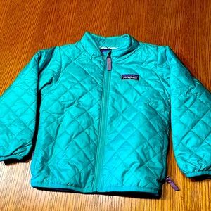 Patagonia nano puff little girls jacket